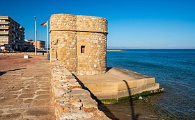 Torre de La Mata in La Mata Torrevieja Alicante Spain 2022 January