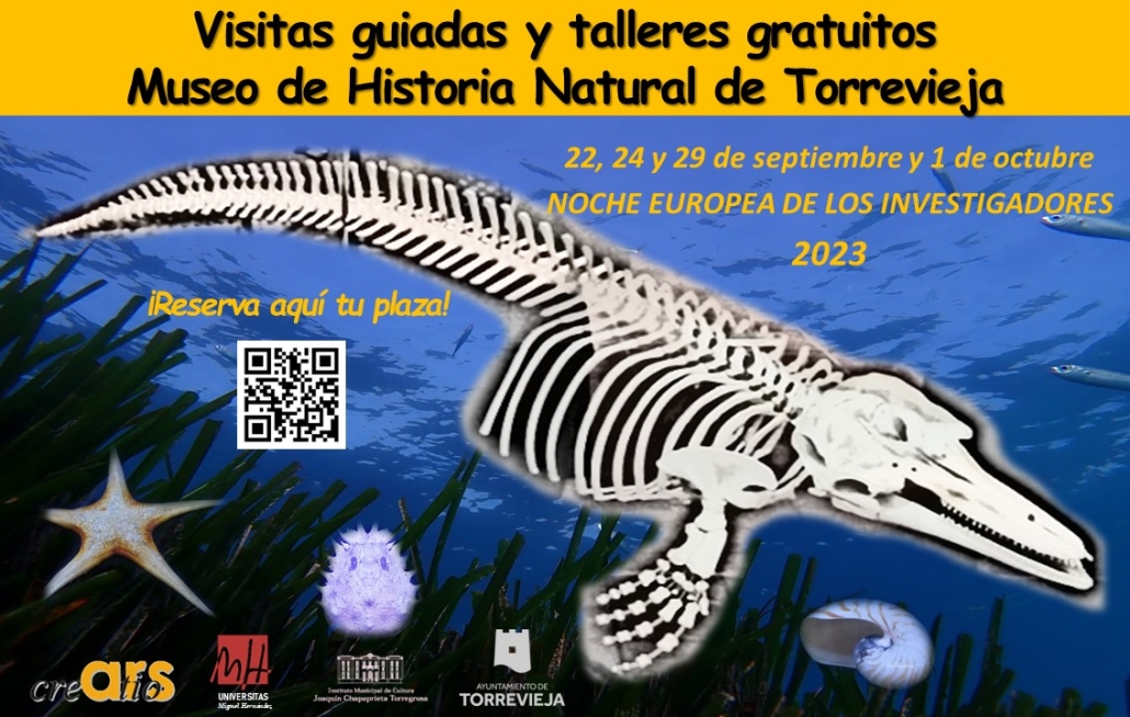 CARTEL VISITAS GUIADAS MUSEO HISTORIA NATURAL SEPT. 2023