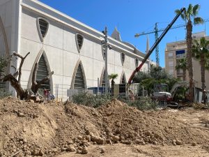 COMIENZAN LAS OBRAS DE CONSTRUCCIÓN DE UNA MINIPISTA DEPORTIVA EN LA PLAZA DE ORIENTE 3