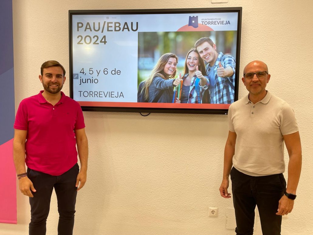 LA EBAU SE REALIZARÁ LOS DÍAS 4, 5 Y 6 DE JUNIO, EN EL AUDITORIO INTERNACIONAL DE TORREVIEJA 2