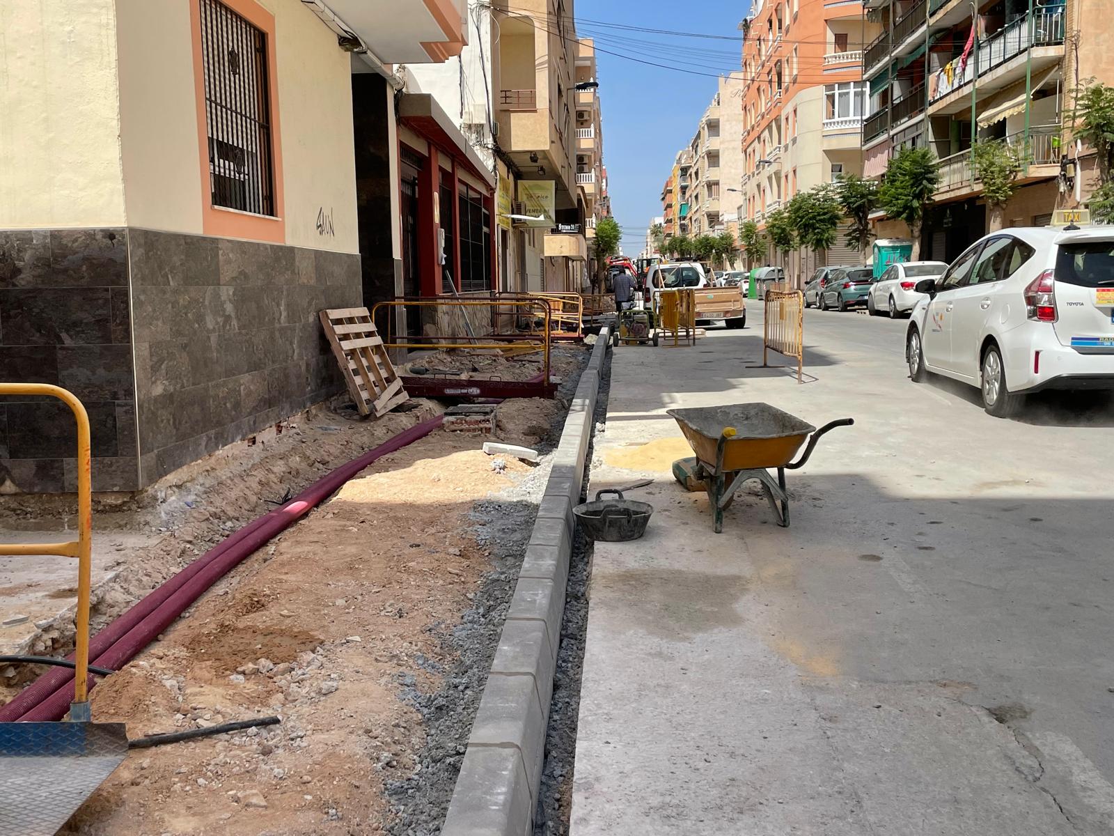 LA REURBANIZACIÓN DE CABALLERO DE RODAS AUMENTA EL ANCHO DE ACERAS Y MEJORA LA ACCESIBILIDAD 1