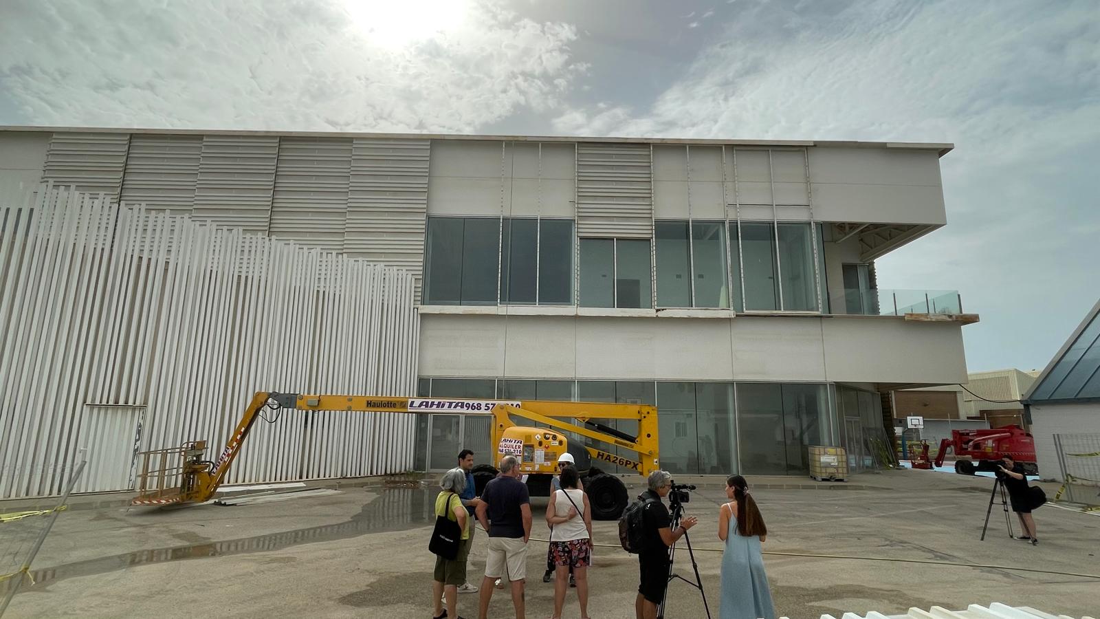 COMIENZAN LAS OBRAS DE FINALIZACIÓN DEL PABELLÓN BLANCO DE LA CIUDAD DEPORTIVA 2