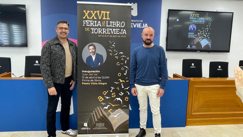 PRESENTADA LA XXVII EDICIÓN DE LA FERIA DEL LIBRO DE TORREVIEJA, QUE SE CELEBRARÁ DEL 12 AL 21 DE ABRIL