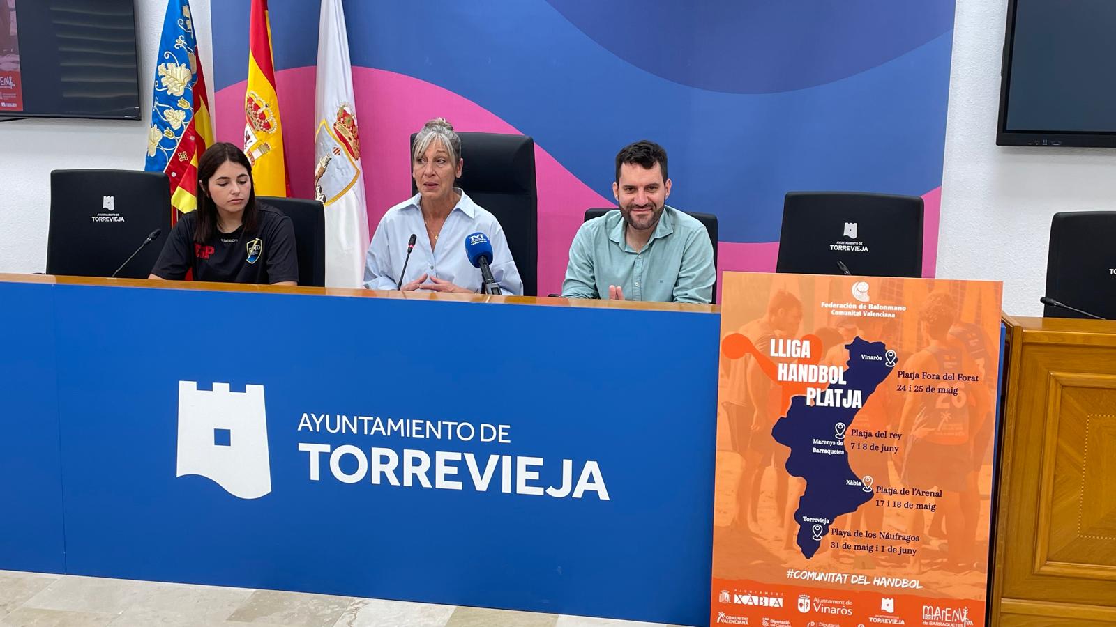 TORREVIEJA ACOGE ESTE FIN DE SEMANA LA PENÚLTIMA PRUEBA DE LA LIGA DE BALONMANO PLAYA COMUNIDAD VALENCIANA 1