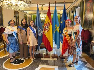 EL ALCALDE DE OVIEDO RECIBE A LA CORTE SALINERA EN LA CAPITAL DEL PRINCIPADO DE ASTURIAS 3 EL ALCALDE DE OVIEDO RECIBE A LA CORTE SALINERA EN LA CAPITAL DEL PRINCIPADO DE ASTURIAS 3