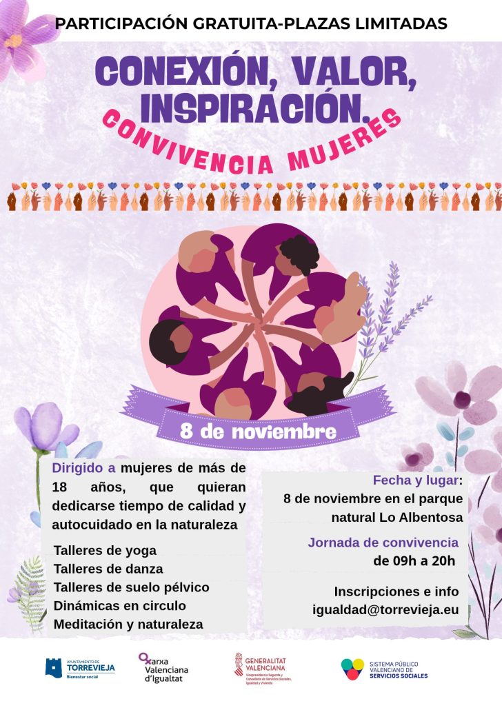 CARTEL CONVIVENCIA MUJERES