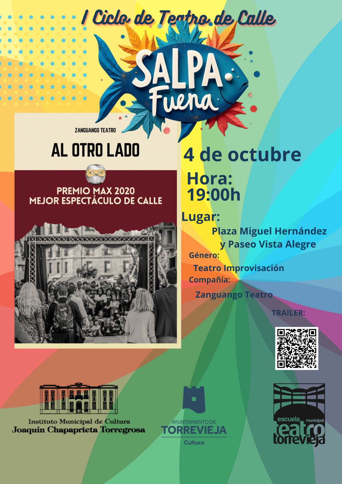 CARTEL I CICLO DE TEATRO EN LA CALLE