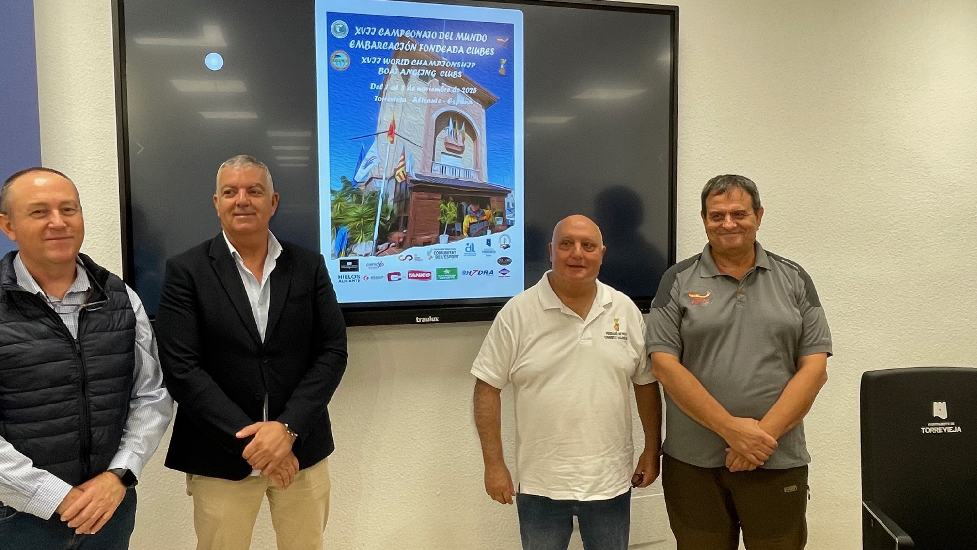 TORREVIEJA ACOGERÁ EL XVII CAMPEONATO DEL MUNDO DE CLUBES DE PESCA EN EMBARCACIÓN FONDEADA 1
