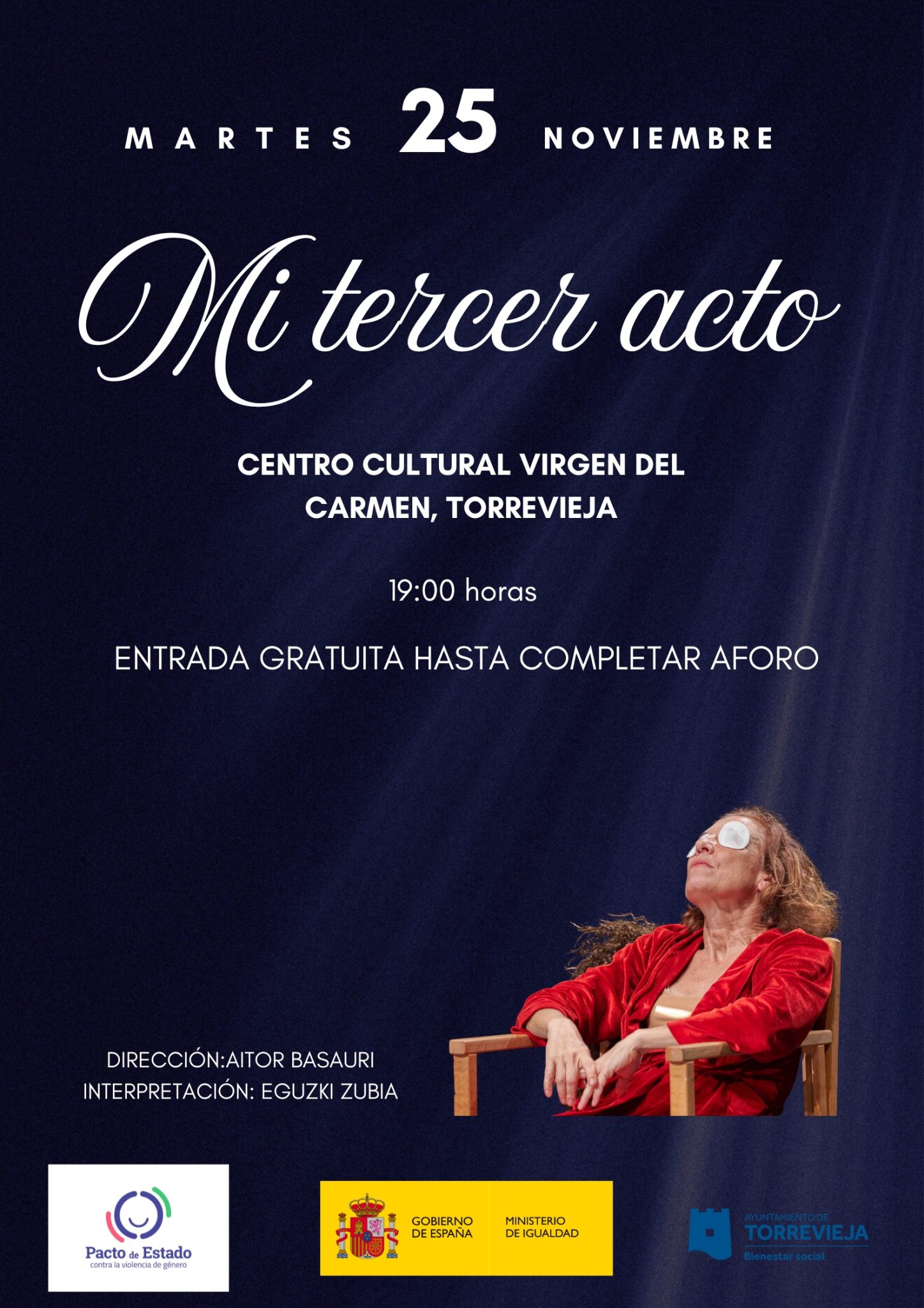 CARTEL TEATRO MI TERCER ACTO