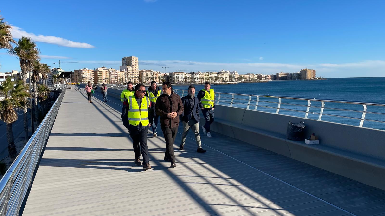 MAÑANA SE ABRE EL PRIMER TRAMO DE LAS OBRAS DE REPAVIMENTACIÓN Y REPARACIÓN DEL DIQUE DE LEVANTE 20