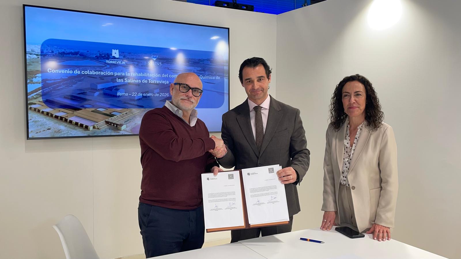 AYUNTAMIENTO DE TORREVIEJA Y SALINS AVANZAN EN EL CONVENIO PARA LA REHABILITACIÓN DE LAS ANTIGUAS FÁBRICAS DE LA QUÍMICA Y SU APERTURA AL USO PÚBLICO 3