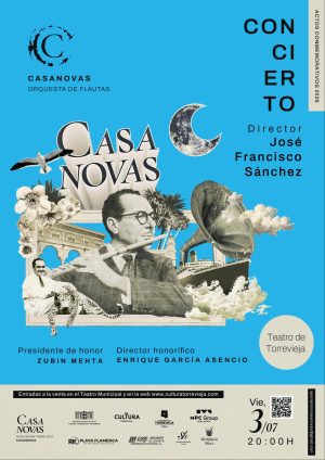 CARTEL CONCIERTO CASANOVAS ORQUESTA