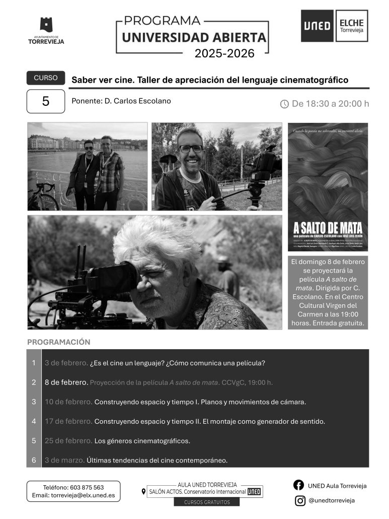 CARTEL CURSO 5 CINECRÍTICO