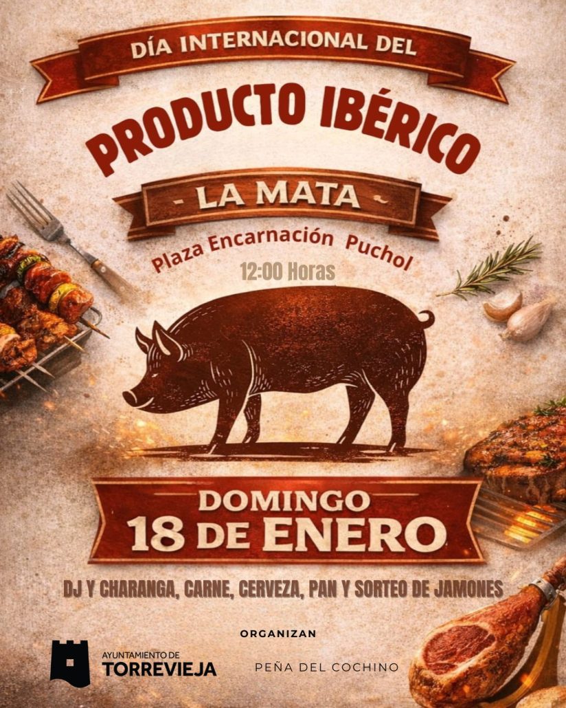 CARTEL DÍA INTERNACIONAL DE PRODUCTO IBÉRICO LA MATA 2026
