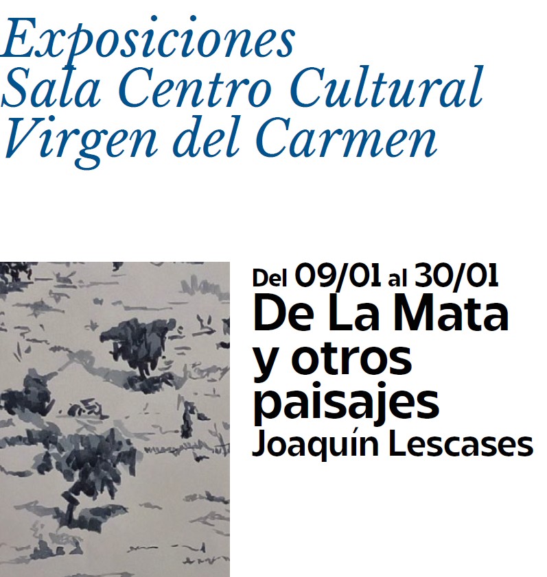 EXPOSICIÓN JOAQUÍN LESCASES