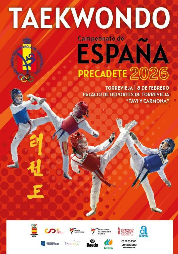 CAMPEONATO DE ESPAÑA PRECADETE TAEKWONDO 2026