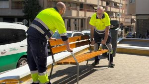 EL AYUNTAMIENTO MEJORA LA PLAZA MARÍA ASUNCIÓN CON NUEVO ARBOLADO Y MOBILIARIO URBANO 1 EL AYUNTAMIENTO MEJORA LA PLAZA MARÍA ASUNCIÓN CON NUEVO ARBOLADO Y MOBILIARIO URBANO 1