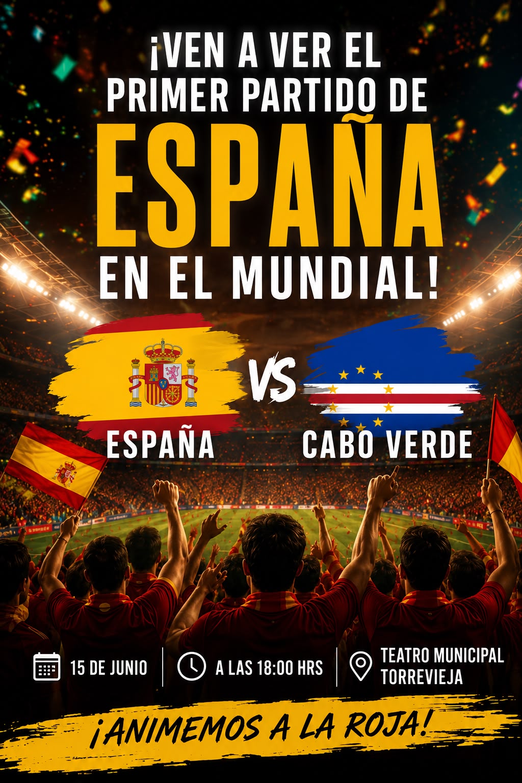 CARTEL ESPAÑA CABO VERDE