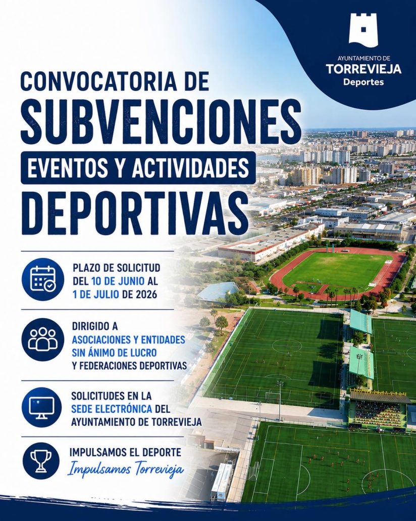 CONVOCATORIA DE SUBVENCIONES EVENTOS Y ACTIVIDADES DEPORTIVAS