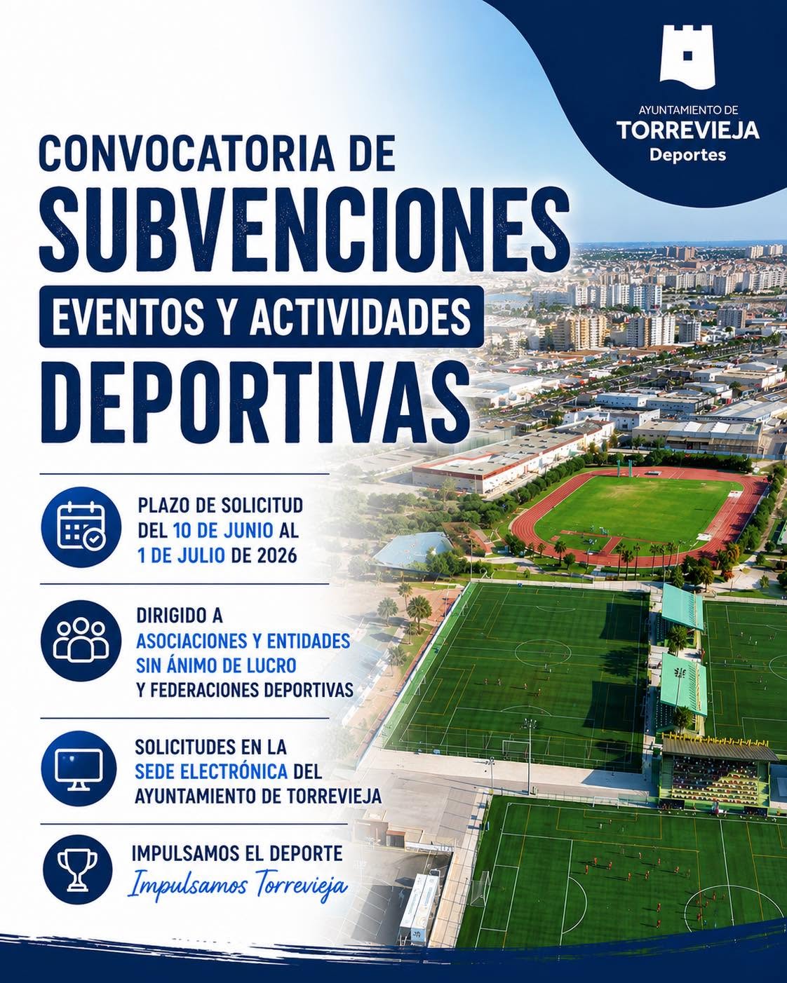 CONVOCATORIA DE SUBVENCIONES EVENTOS Y ACTIVIDADES DEPORTIVAS
