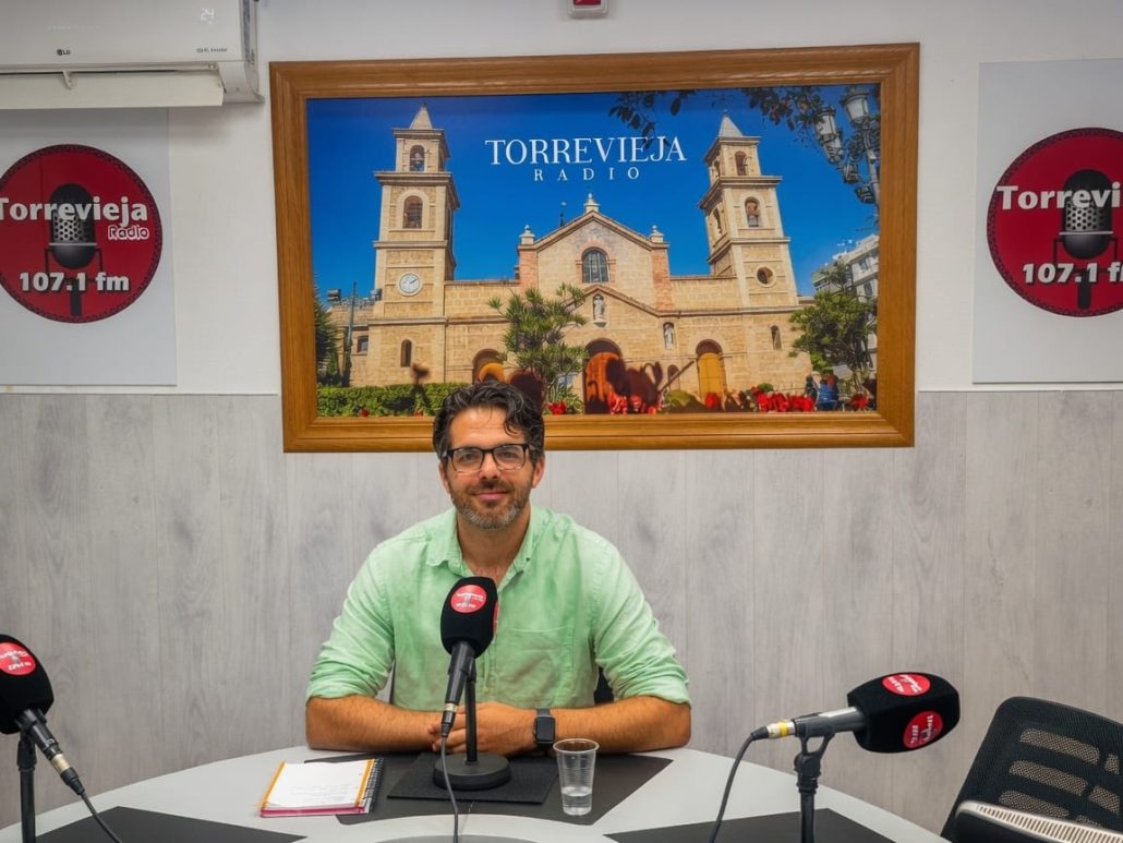 Alejandro Gómez, director de la Sociedad Musical Salerosos